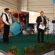 Szabó József a Főkert Nonprofit Zrt. vezérigazgatója ismerteti a verseny eredményeit.